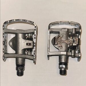Shimano Reversible SPD Bike Pedals